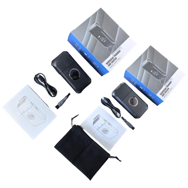 Fashionable Electric Shaver Travel Waterproof Rechargeable Travel Trimmer Quick Shaving Tool for Multifunctional Use