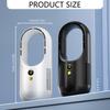 Bladeless Tower Fan USB Outdoor Fan Large Battery Rechargeable Fan Cooling Fan ABS Texture for Travel and Camping