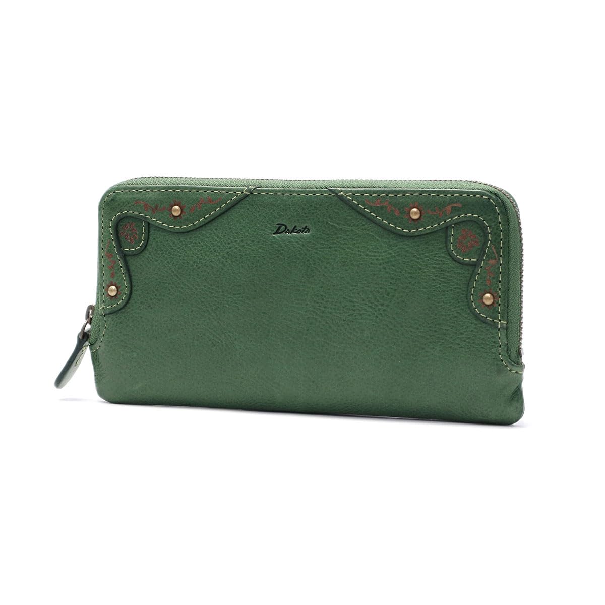 

Long Wallet Round Zipper Green [Dakota] Women s DA-31604-50 зелений