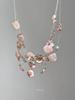 Irregular-shaped Pebble Necklace for Women, New Style, Exaggerated, Multiple Layers, Collar Chain, Neck Chain
