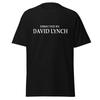 Diretto da David Lynch - T-Shirt Film Horror e Suspense, Unisex
