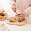 Solid Wood Chopping Board Non-Slip Bread Cutting Board Durable Cutting Plate Mat  Vegetable Cutting