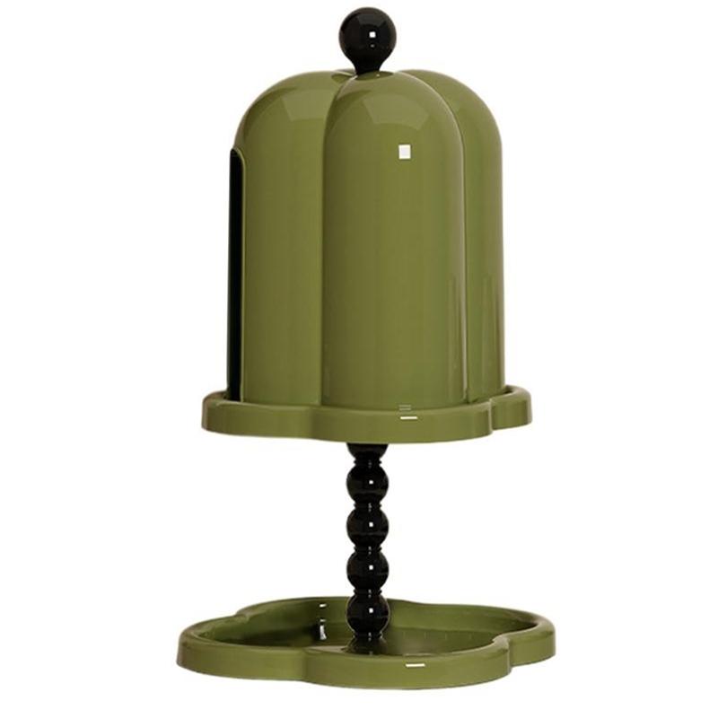 Style Tissue Box Household Table Napkin Ring Tissue Case Paper Box Container With Sealing Cover Doublelayer Suitable Fo