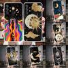 Funny Sun Moon Face Soft Phone Case For Samsung Galaxy A12 A22 A32 A52 A72 A02S A51 A50S A71 A70 A31 A20S Note 20 Ultra S10 A10S