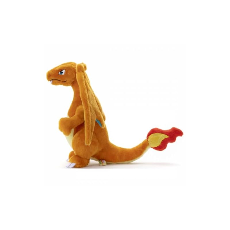 Takara Tomy Arts Pokémon I Choose You! Plush Charizard, Approx. 27cm Wide