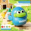 Baby Toy Mechanical Wind Up Duck With Magnet Sway For Toddler Gift And Educational Play