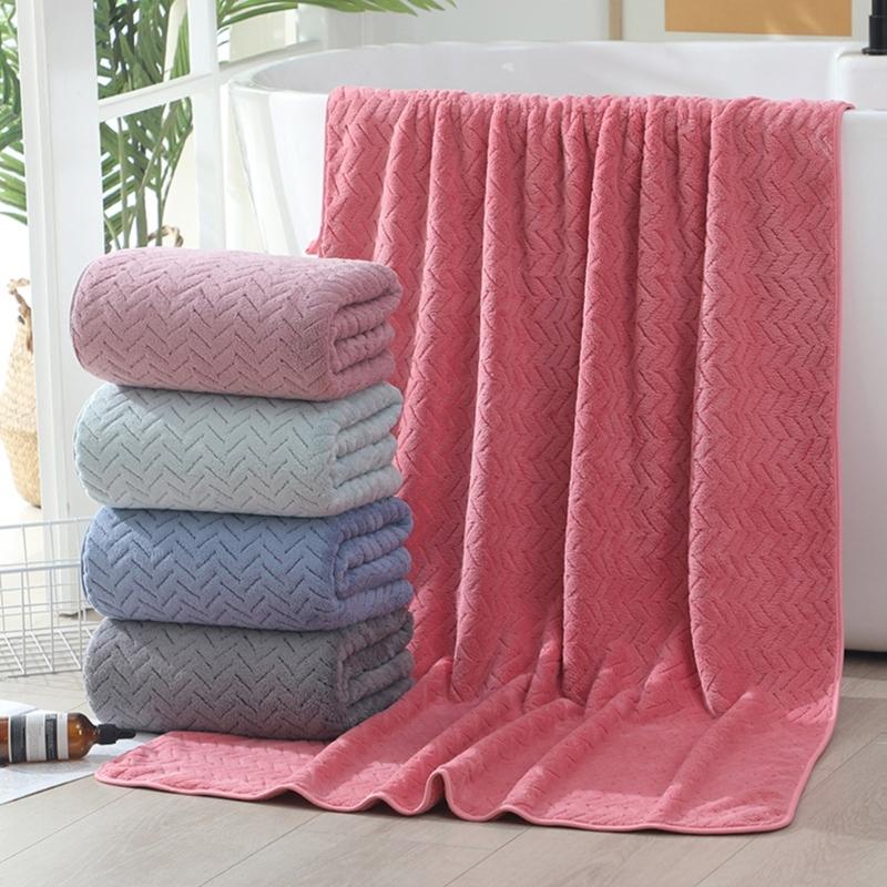 Soft Cotton Hand Towel, Absorbent, Quick Drying Comfort Bath Towel for Home and Beach