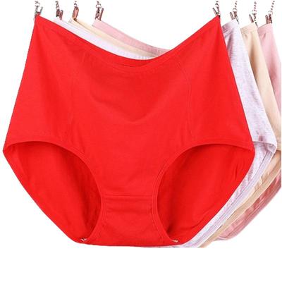 Damen Höschen Baumwolle Hohe Taille Unterwäsche Atmungsaktive Damen Unterhosen Übergröße XL-6XL