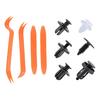 100pcs 6size Clips Fender Liner Blind Rivet Bumper Retainer Fastener Kit +4 Tool