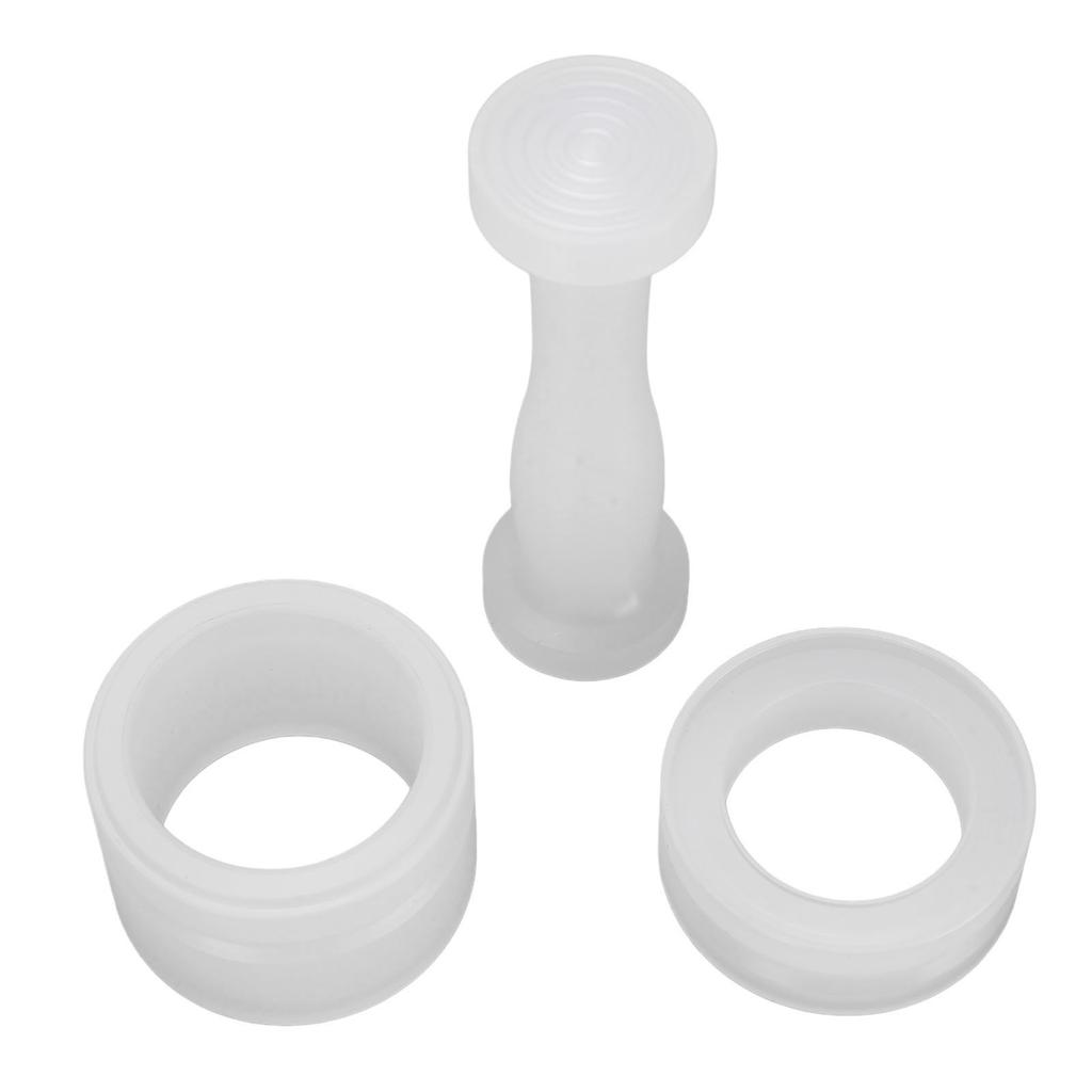 Coffee Capsule Refill Kit Double End Coffee Powder Press Hammer with Coffee Capsule Refill Holder Lid for Coffee Making Tools