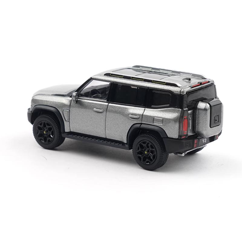 Diecast Original 1:64 Scale Jetour T2Simulation Alloy Car Model Collection Decoration Toy Gift Souvenir Display