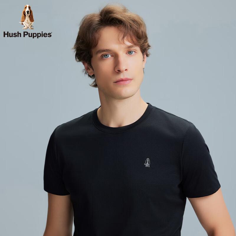 Hush Puppies Men's Classic Crew Neck Short Sleeve T-Shirt