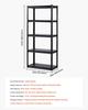 Storage Shelves 16" D X 32" W X 63" H 5-tier Garage Storage Shelving