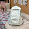 Niedlicher Rucksack mit Bärenaufdruck für Damen und Mädchen, Modischer Tagesrucksack für Schule und Reisen mit mehreren Taschen