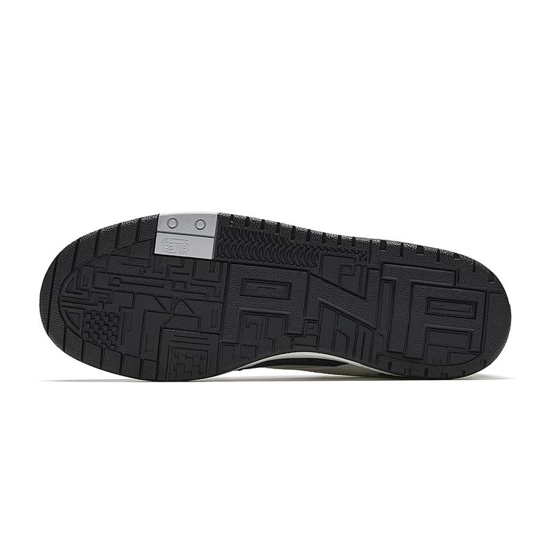 Anta Street Style Casual Classic Lifestyle Series Lightweight Breathable Comfortable Skate Shoes Men Sneaker Black 112638052-11