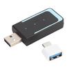 2 In 1 Support for CarPlay Wired To Wireless Adapter Support for Android Auto Bluetooth 5.0 WiFi Plug and Play Car