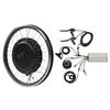 48V 1000W Electric Bike Kit Front Wheel Motor Controller Thumb Throttle Brake Panel LCD5 Display for Mountain Bike