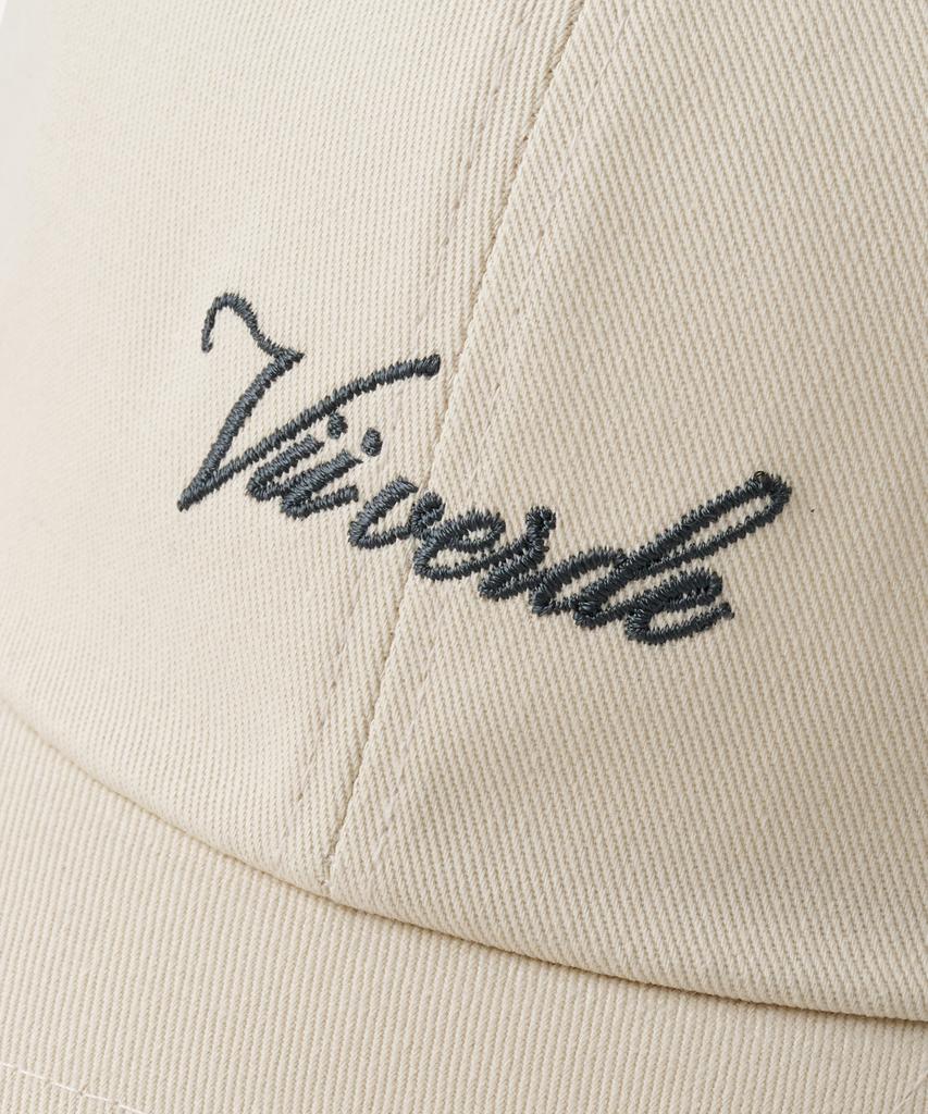 Bibeleude Embroidered Cotton Ball Cap 001 Beige