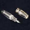 Majohn Q1 Mini Fountain Extra Fine Transparent Dropper Short Resin Pocket Pen with Large Capacity Pen, Nib, Filling,