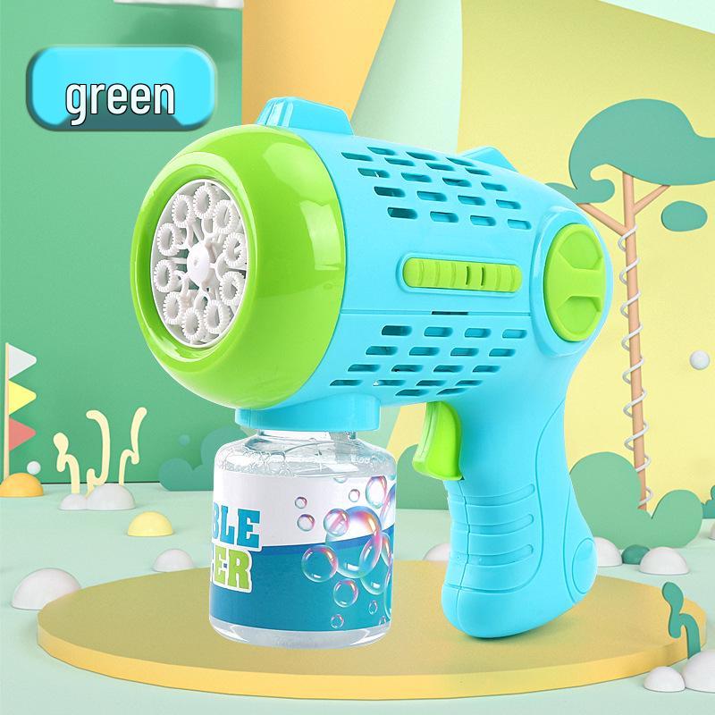 Automatic Bear Bubble Machine Toy with Lights for Kids – Summer Outdoor Fun