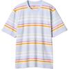 Uniqlo X JW Anderson Collaboration SS25 Left Sleeve Embroidered Pattern Loose Fit Round Neck Short Sleeve T-Shirt Unisex T-Shirts Light-Blue 477795-61