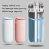 ABS Air Humidifier Adjustable Breathing Light Sealed 400ml Cylindrical Button Control Home Office Mist Maker Diffuser