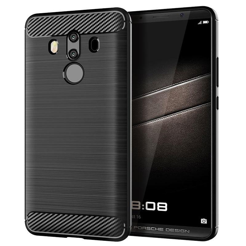 Applicable To Huawei Mate11 Porsche Mobile Phone Case Mate11 Porsche Protective Case, Brushed Anti-drop Soft Case