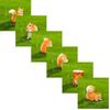 Miniatur-Gartenfiguren Set Niedliches Eichhörnchen Tier Harz Handwerk Dekorationen für DIY Terrarium Feengarten Schreibtischzubehör