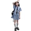 Girls Summer Korean School Dress Princess Dress Cute and Stylish