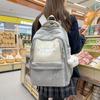 Schoolbag backpack new high school student large capacity star junior high school cute student high value schoolbag backpack