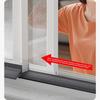 50Cm Home Window Water Blocking Bar Sliding Window Rain Weatherstrip Balcony Insulation Windproof Sealing Strip Flashing Board