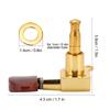 6PCS Semi-Closed 3L3R Tuning Pegs Golden Tuning Keys Professional Guitar Tuning Pegs  Guitarists