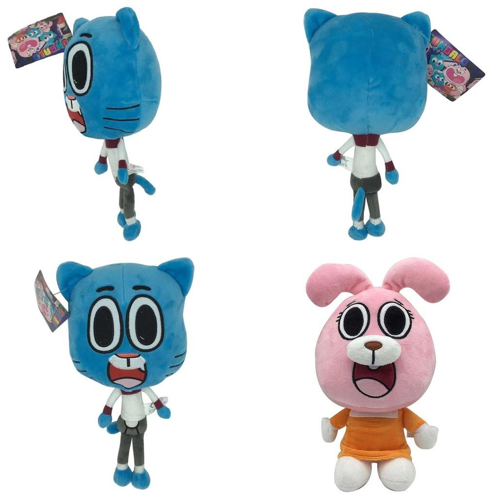 Entzückendes und weiches 25 cm Darwin Plüschtier aus Die erstaunliche Welt von Gumball für Kinder