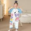 Kids One-Piece Pajamas Modal Sleepwear Girls Toddler Soft Breathable