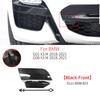 For BMW G01 M Sport Car Front Rear Bumper Tow Hook Cover Cap Accessory Black For BMW X3 M 2018- 51118098823 51128098806