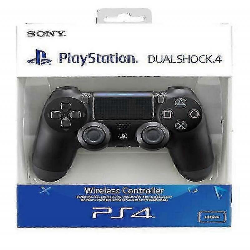 2025 Official Sony Playstation PS4 DualShock 4 V2 Wireless Controller - Black