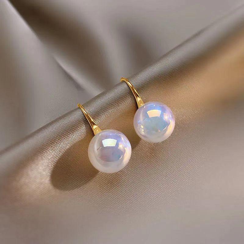 

Корейские серьги с жемчугом «русалка»: Элегантный, высококачественный дизайн во французском стиле для женщин