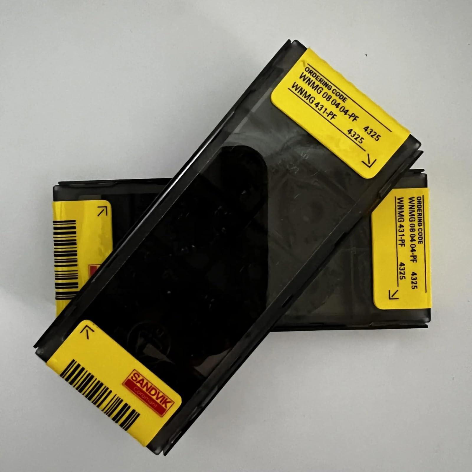 

Original Sandvik / WNMG080404-PF 4325 /Carbide CNC Blade 10 PCS