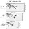Cherry Blossoms Mouse Pad Large Computer Office Game Table Mat Rubber Antislip Stitched Edge Keyboard Mats 90x40 Xxl Desk Pads