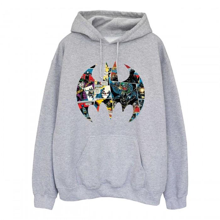 Batman Mens Comic Logo Hoodie