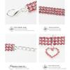 Cat Crystal Necklace Imitation Pearl Rhinestone Pendants Pearl Necklace Dog Collar Collar for Cats Dogs Pet  Collier Collar Gato