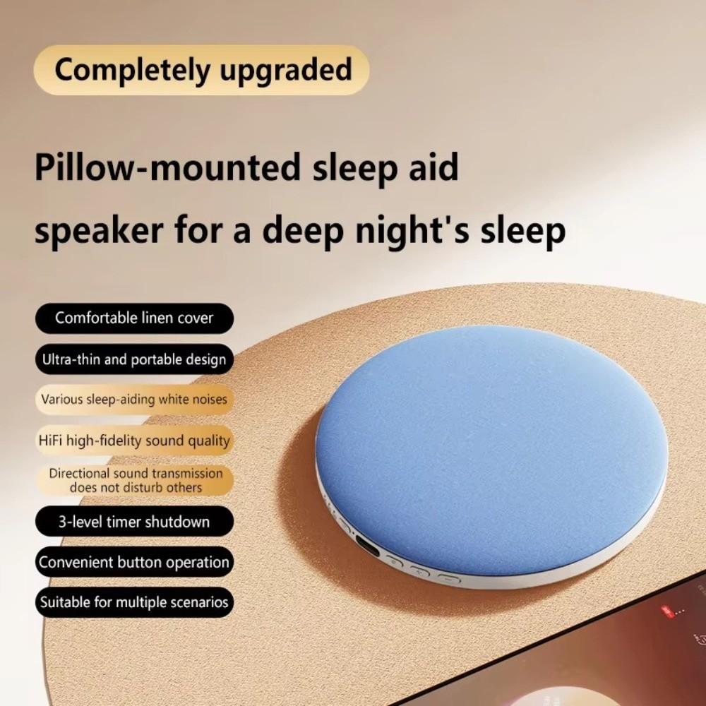 Sleep-enhancing Audio Sleep Pillow Speaker White Noise Pillow Speaker  for Sleeping