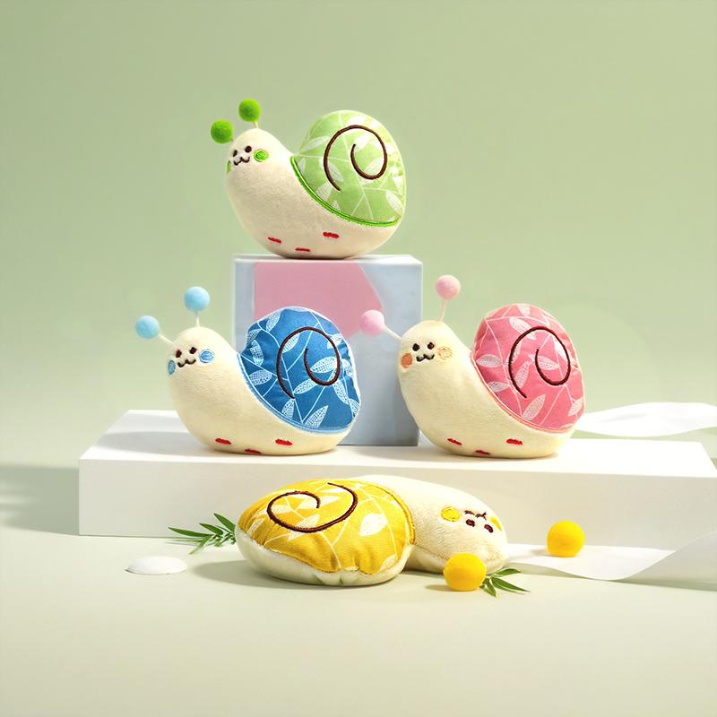 Cute Snails Interactive Toys For Small Large Dogs Bite Resistant Chew Toy Pets Accessories