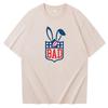 2026 Bad Bunny Super Bowl Stampata 100% Cotone Maglietta Estiva Uomo e Donna Abbigliamento Moda Casual Maglietta Oversize Regalo per Fan