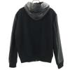 Armani Exchange Sheepskin Leather Hoodie Stajan S Black Men's Used