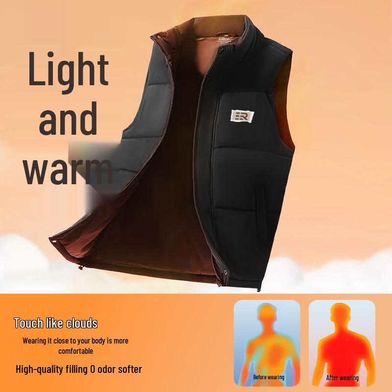 Baleno Men's American Style Thickened Warm Vest