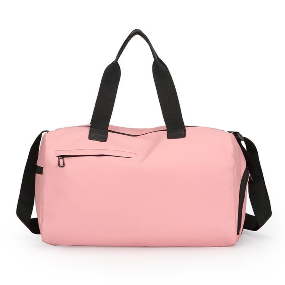 Dry and wet separation travel bag solid color fashionable versatile yoga fitness sports bag short-distance water-proof duffel bag