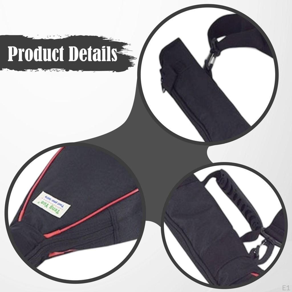 Golfschläger Tragetasche Aufbewahrungsausrüstung Reißverschluss Geschenk Erwachsene Organizer Tragen Verstellbare Schulter