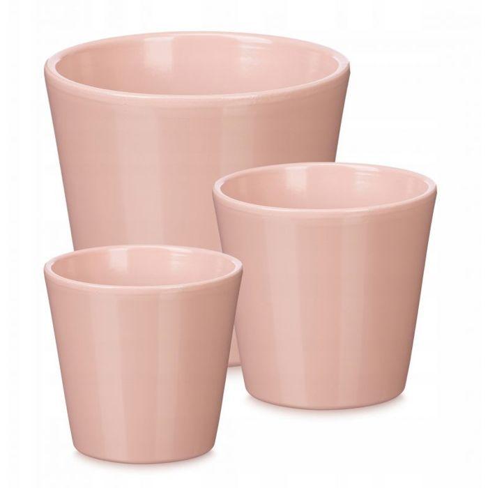 Pot De Fleur Ibergarden Ensemble De Pots De Fleurs Coniques Ã 14, 17, 22 Cm