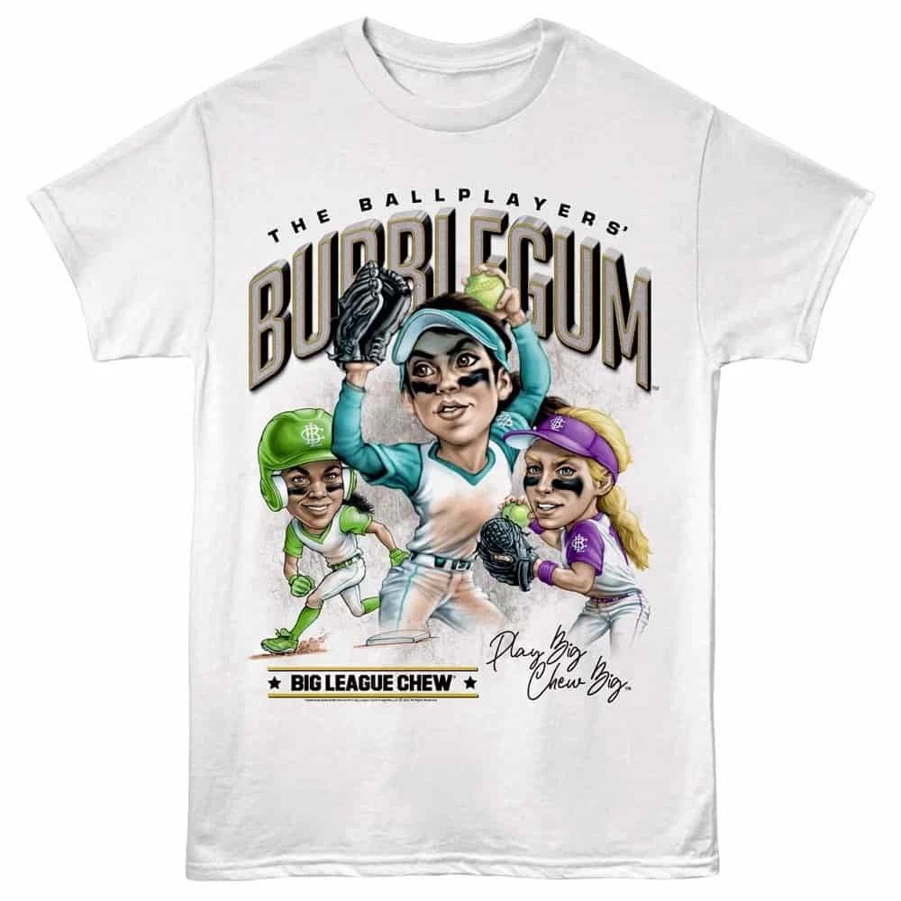 Big League Chew Softball Players Men s T Shirt L